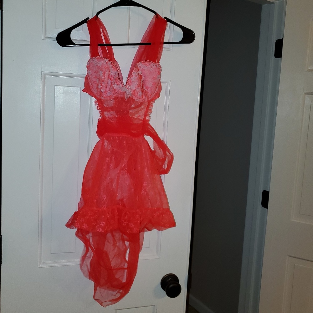 34B Victoria's Secret French Maid Baby Doll